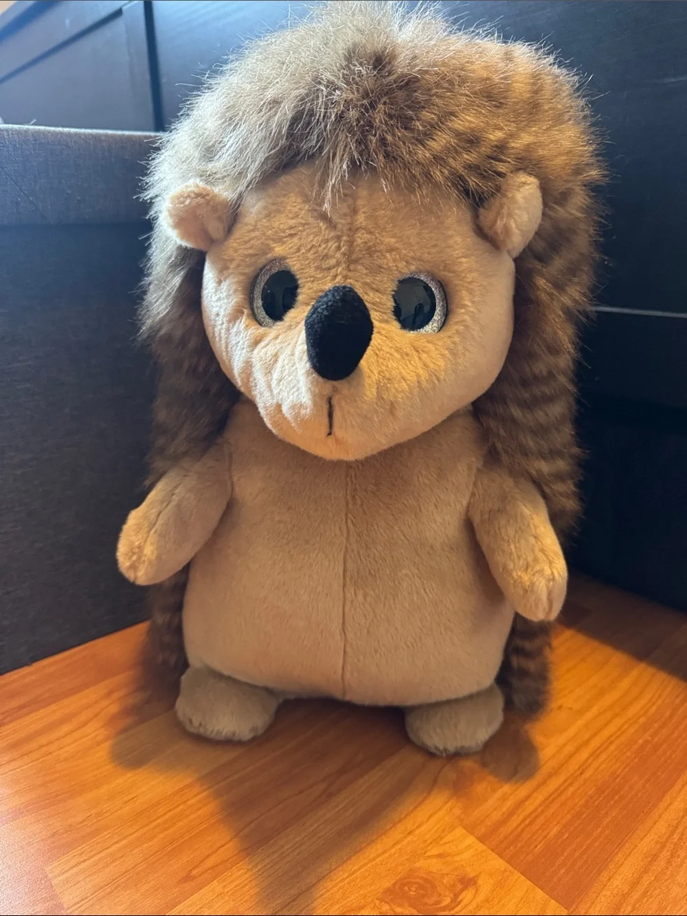 JUSTICE Tween Brands Jumbo 16” Hedgehog‎ Stuffed Animal Plush euc